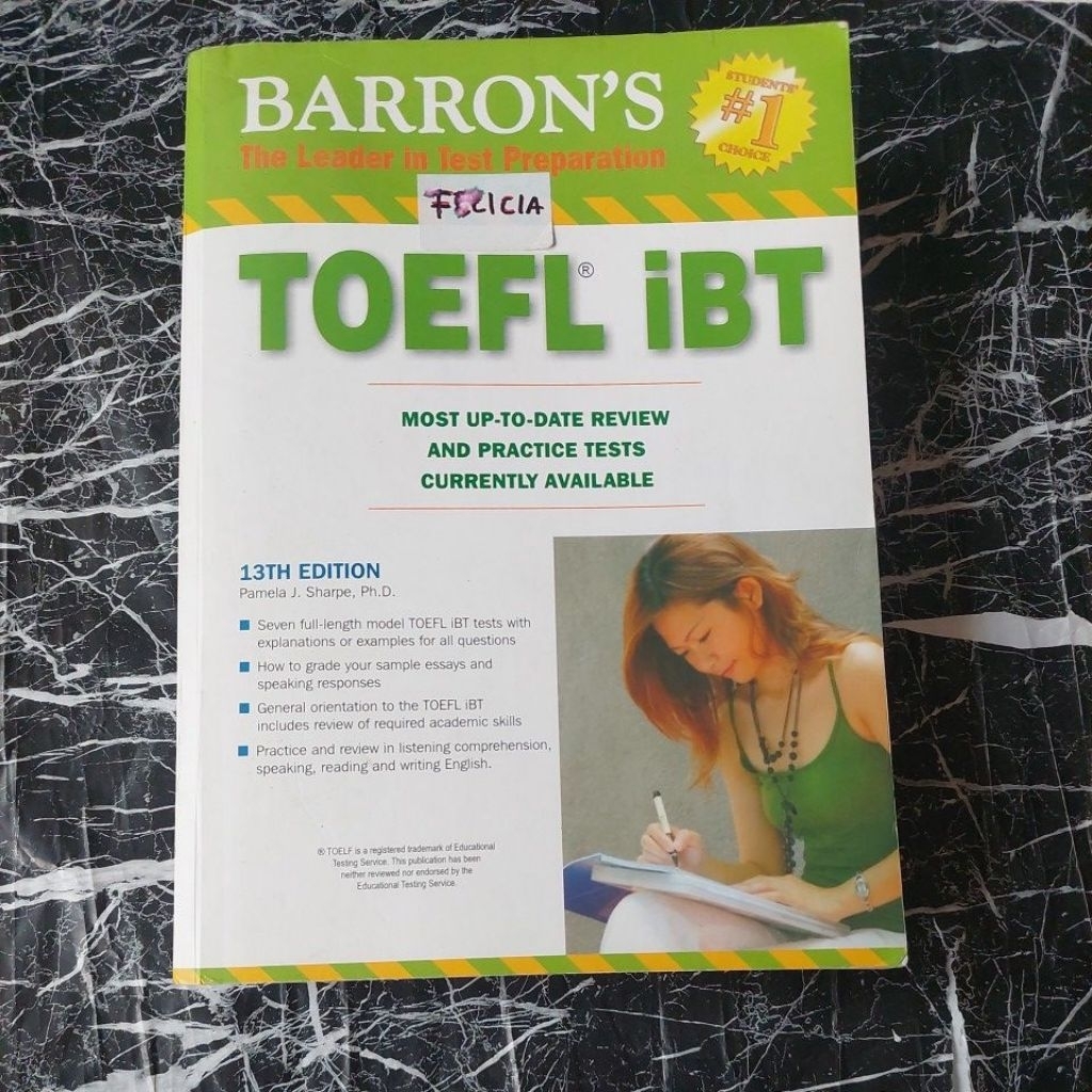 BARRONS TOEFL iBT 13TH EDITION