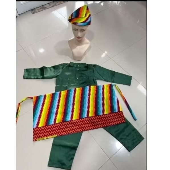 BajuMelayuCorakIngsangPontianakUkuran3