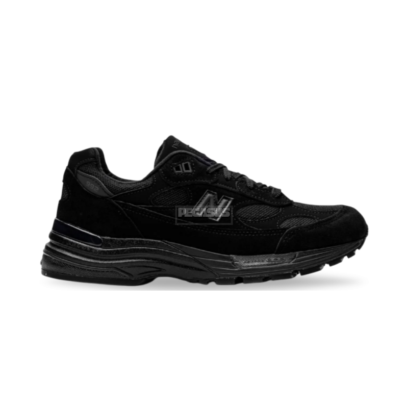Sepatu NB 992 Triple Black Authentic Sneakers