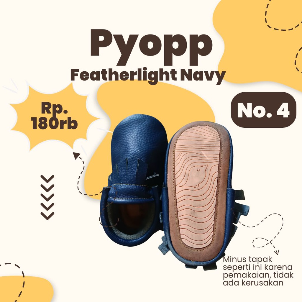 Pyopp Featherlight Navy Preloved