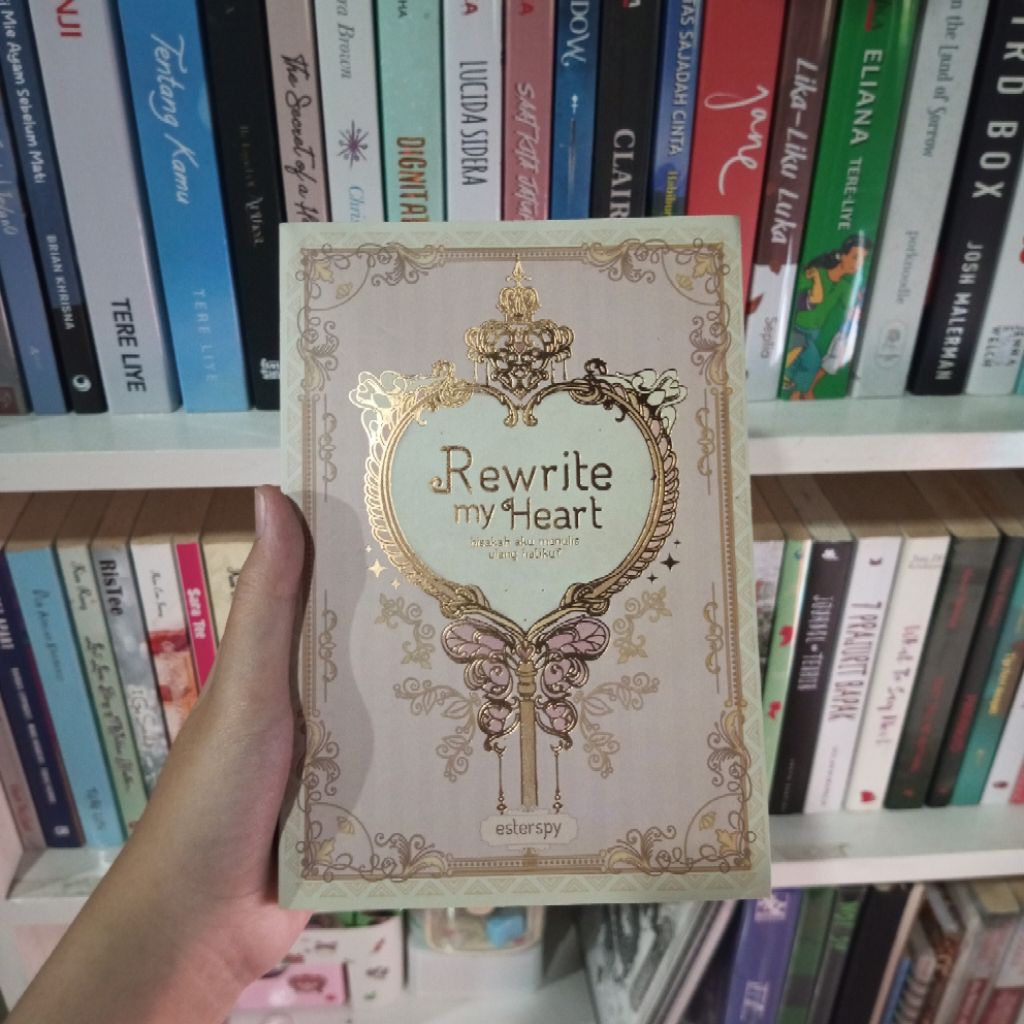 Preloved Novel Rewrite My Heart Original