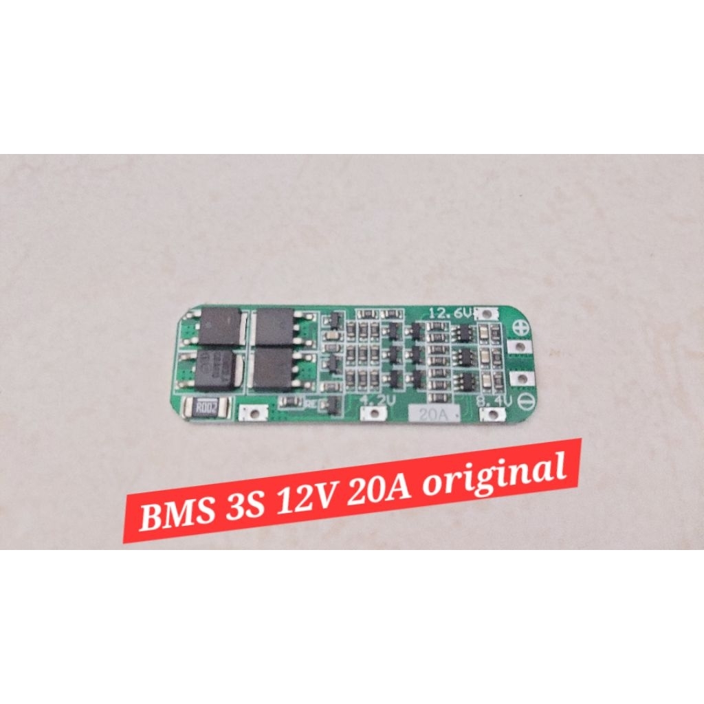 modul BMS bms 3s 12V 20A charger