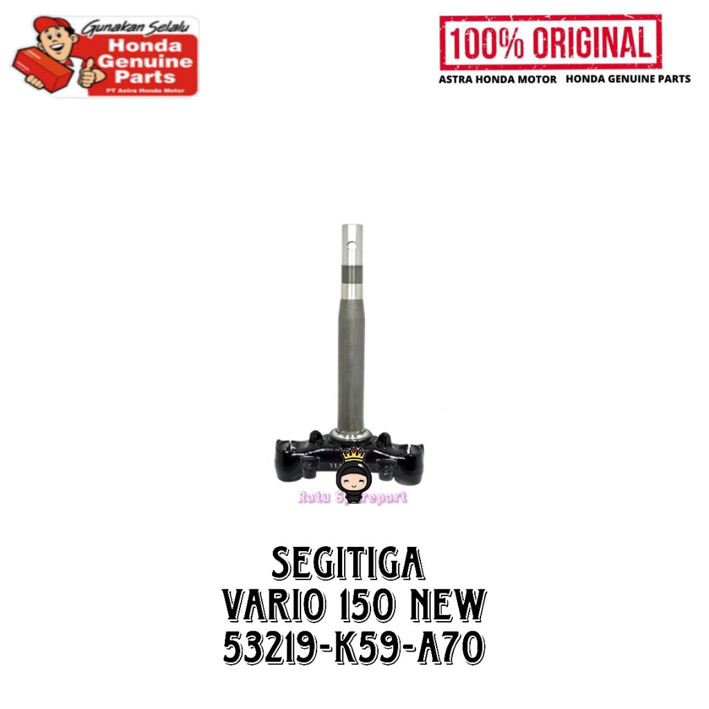 Segitiga Vario 150 K59J Original - 53219K59A70 - Segitiga Vario 150 New - Segitiga Vario 125 K60R - 