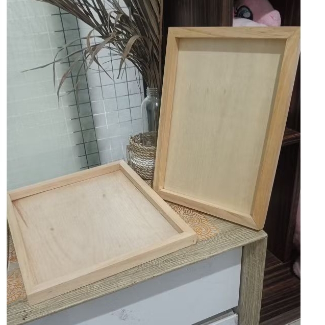 frame foto kayu tanpa kaca