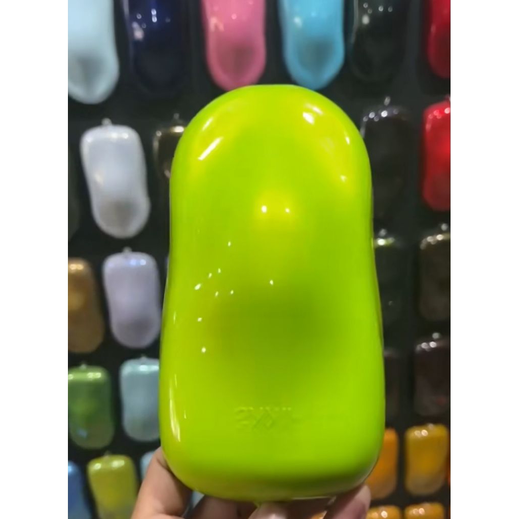 Cat hijau Metalic Pu/Cat EVNY GREEN PEARL PU Cat Motor Mobil 500ml