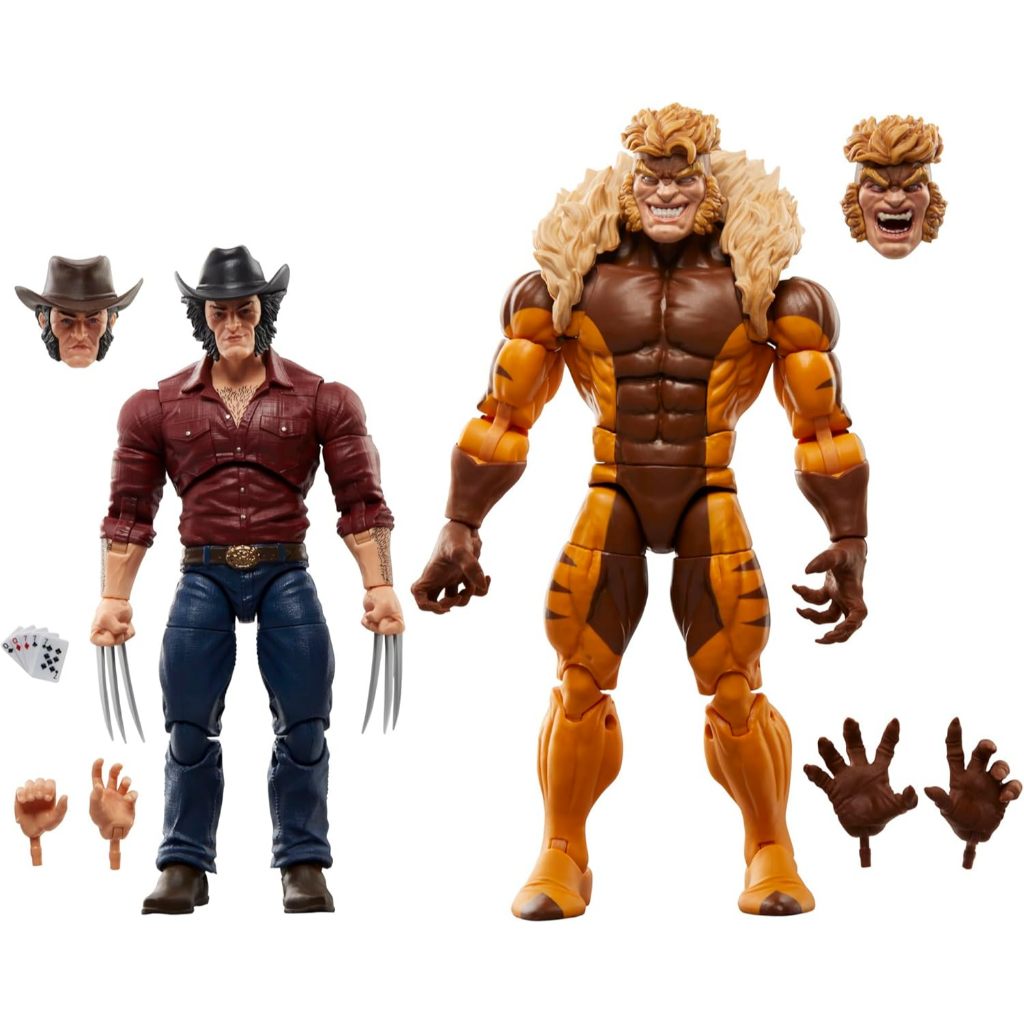 Marvel Legends Series Logan vs Sabretooth