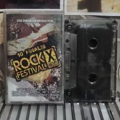kaset pita 10 FINALIS FESTIVAL ROCK SE-INDONESIA KE-X 2004