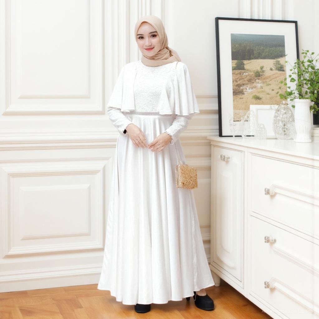 Baju Gamis Wanita Terbaru Dress Remaja Kekinian  2021 Dress Wanita Syirin Modern 2021