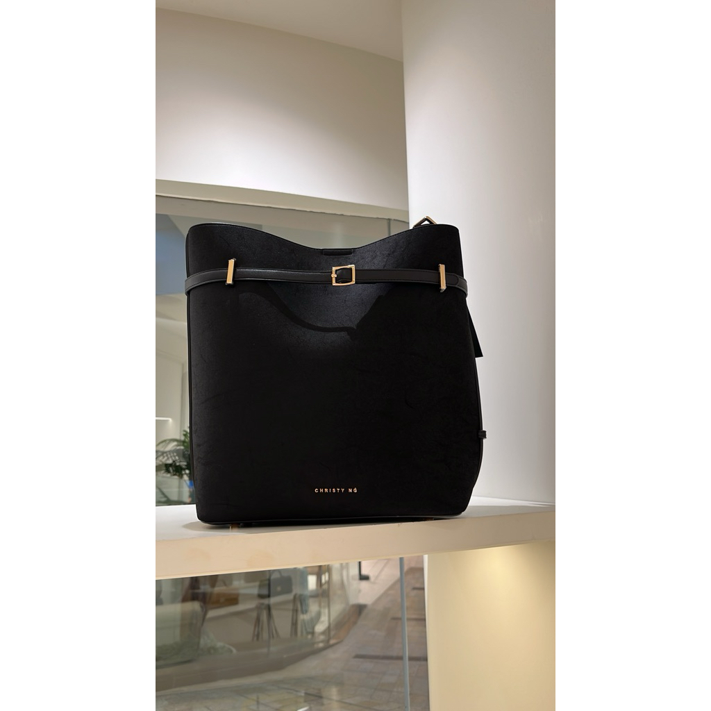 CNG Original Anora Bucket Bag Suede