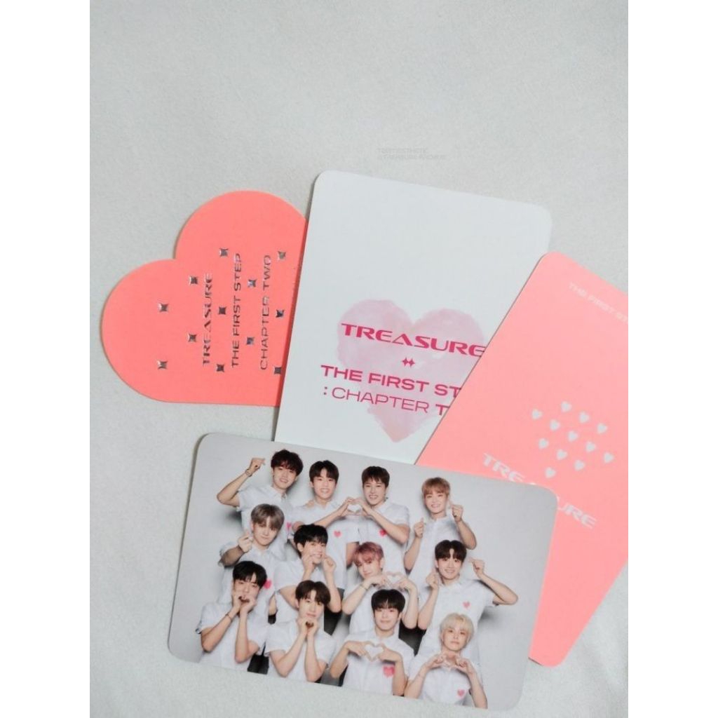 TEUME  Photocard PC Treasure The First Step : Chapter One Choi Hyun Suk Bang Yedam Park Jeong Woo Yo