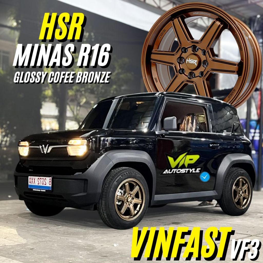 Velg Racing Mobil Vinfast Ring 16 || Velg Mobil Racing Hsr Minas R16