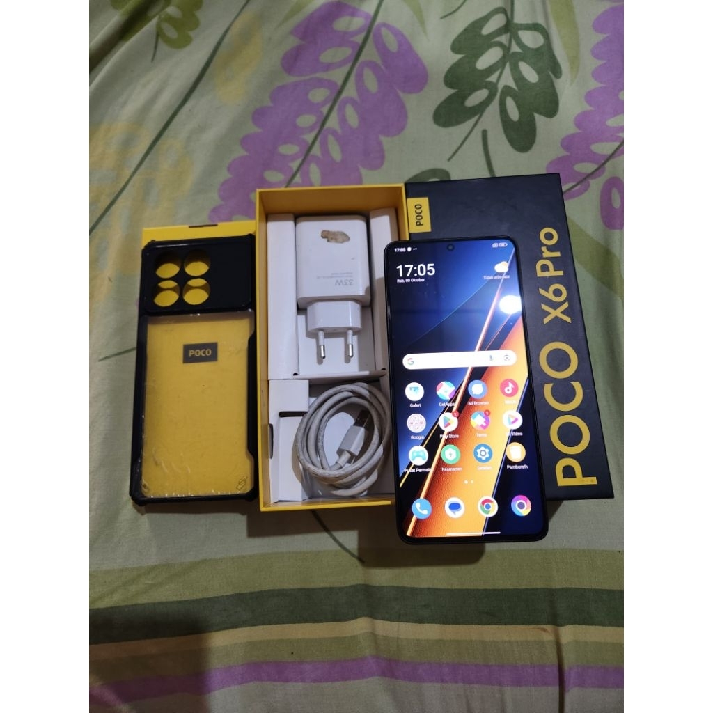 Jual hp bekas POCO X6 PRO 12/512 5g likenew istimewa
