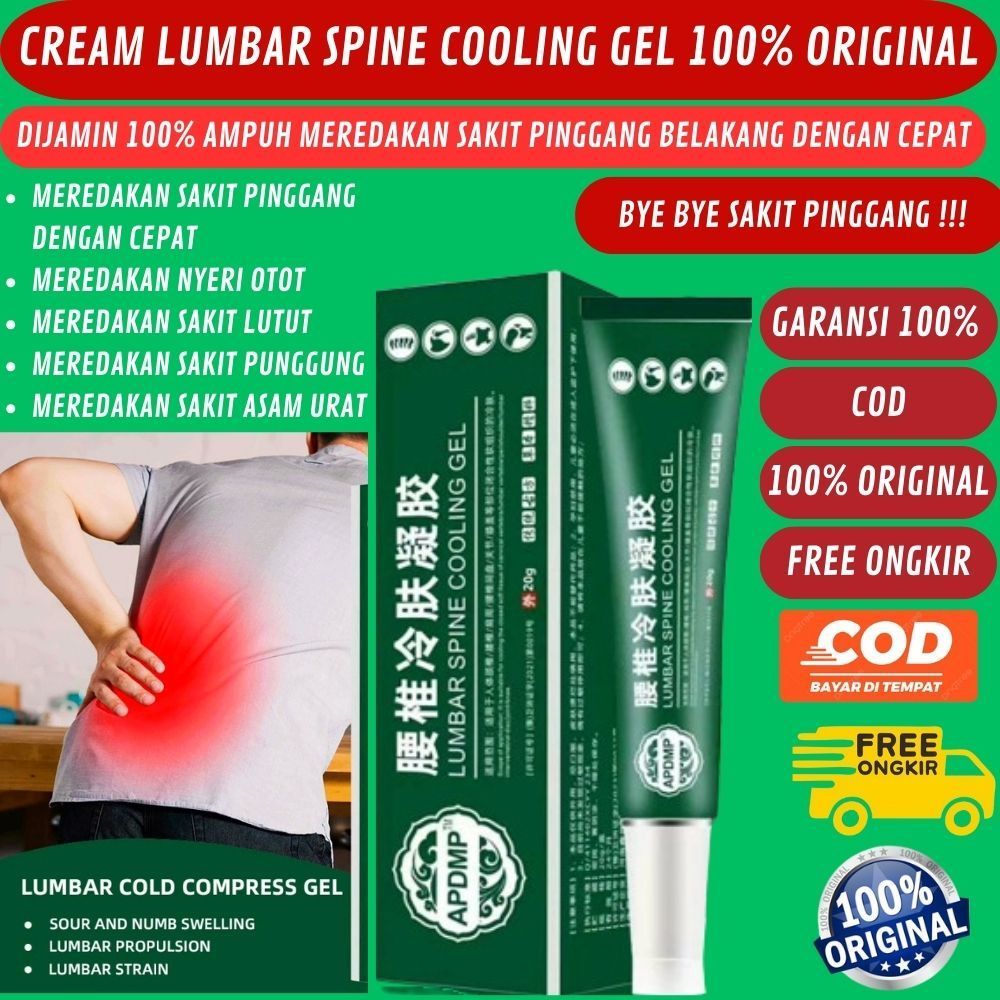 Obat Cream Sakit Pinggang dan Nyeri Otot Punggung / Salep Lumbar Pereda Sakit Pinggang Nyeri Otot da