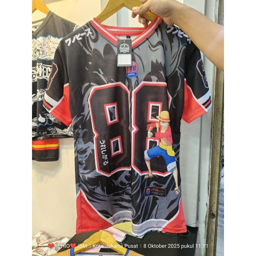 1pc kaos full print one piece unisex