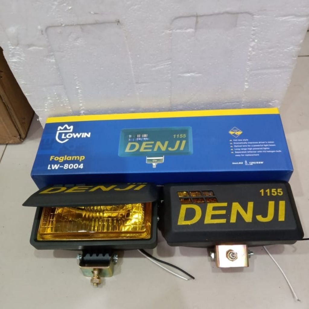 Lampu Tembak/Lampu Sorot/Lampu Kabut Mobil Warna Putih dan Kuning