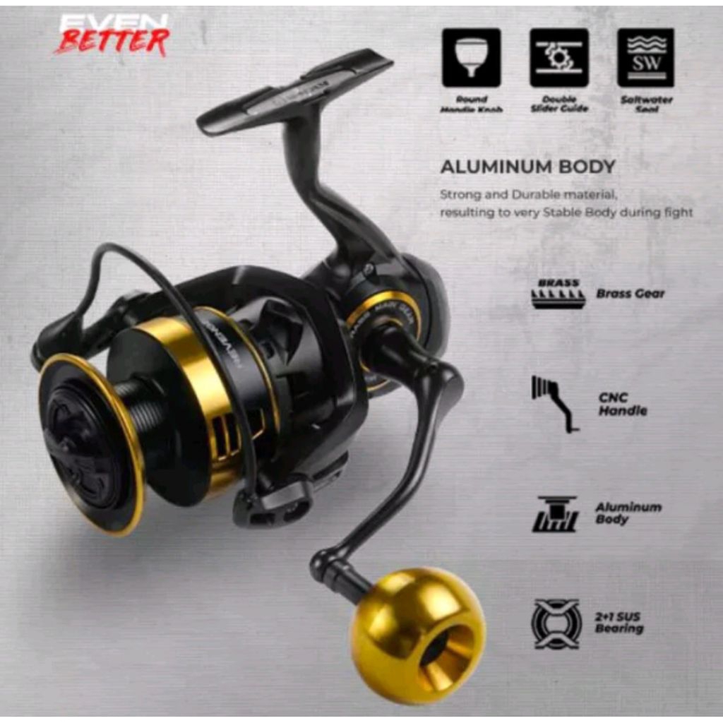 Reel Iroly Revenge 6000/7000 Ultimate Jigging Reel