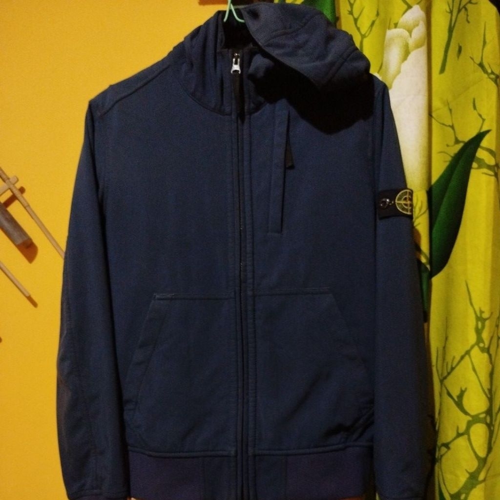 softshell navy stone island junior 12/164 original