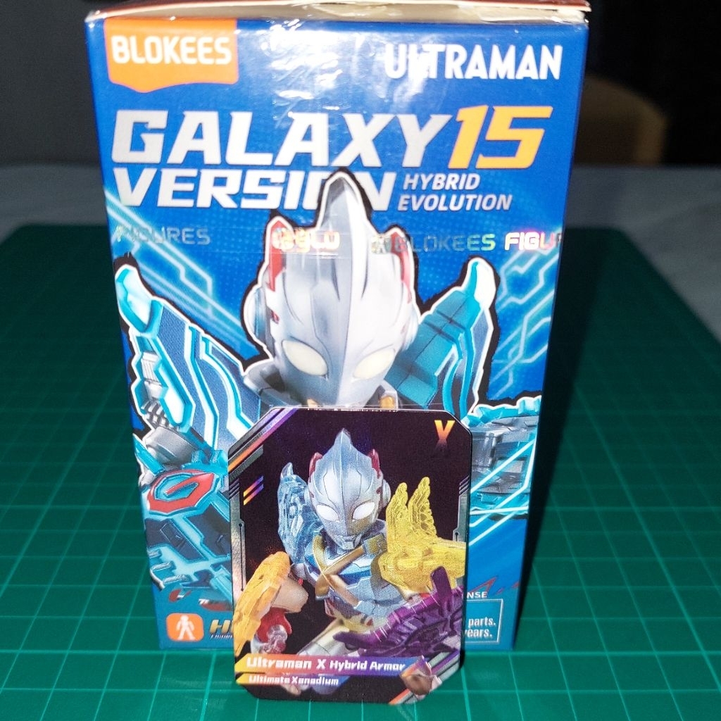 Blokees Ultraman Galaxy Version 15 "SECRET ULTRAMAN X HYBRID ARMOR" (OFC & Rakit)