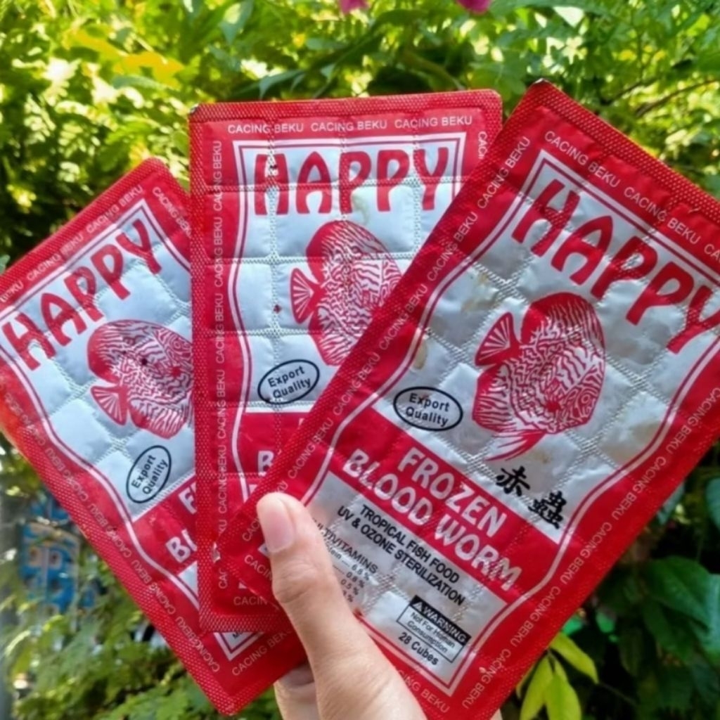 CACING BEKU HAPPY 100 GRAM  SURABAYA