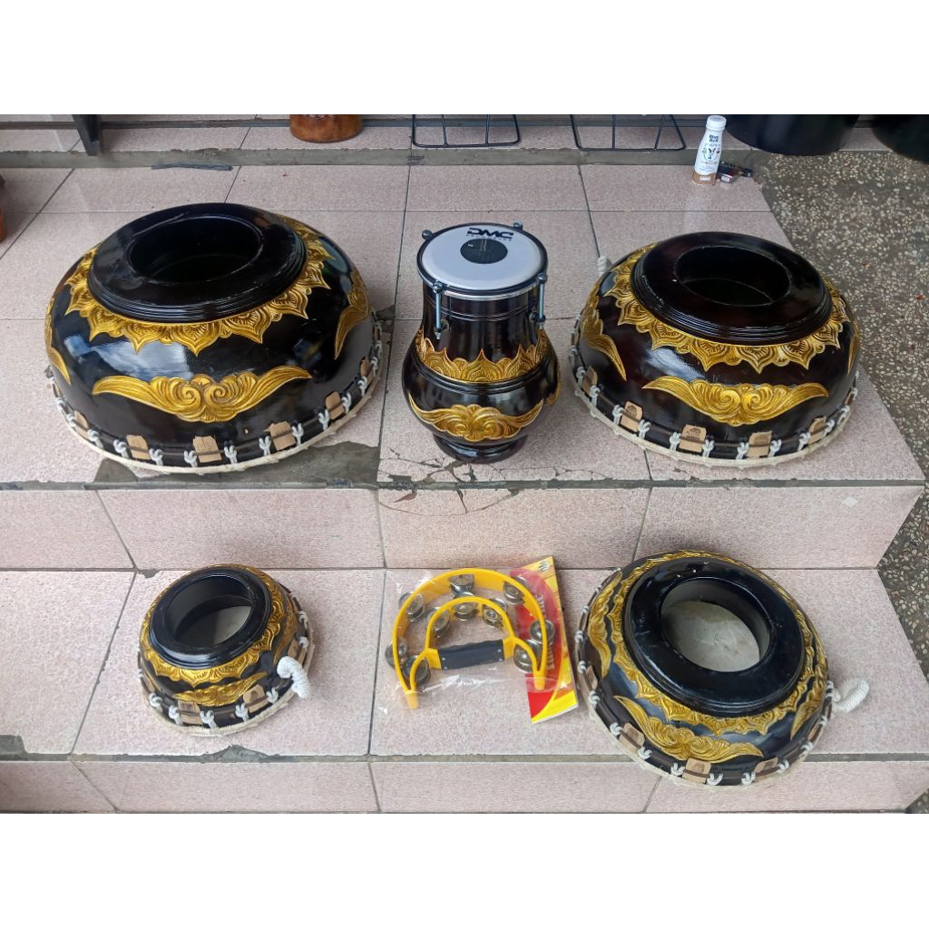 alat musik terbangan paseuk, terbangan buhun (fulset) terbangan sholawatan asli sunda bonus tabla, b