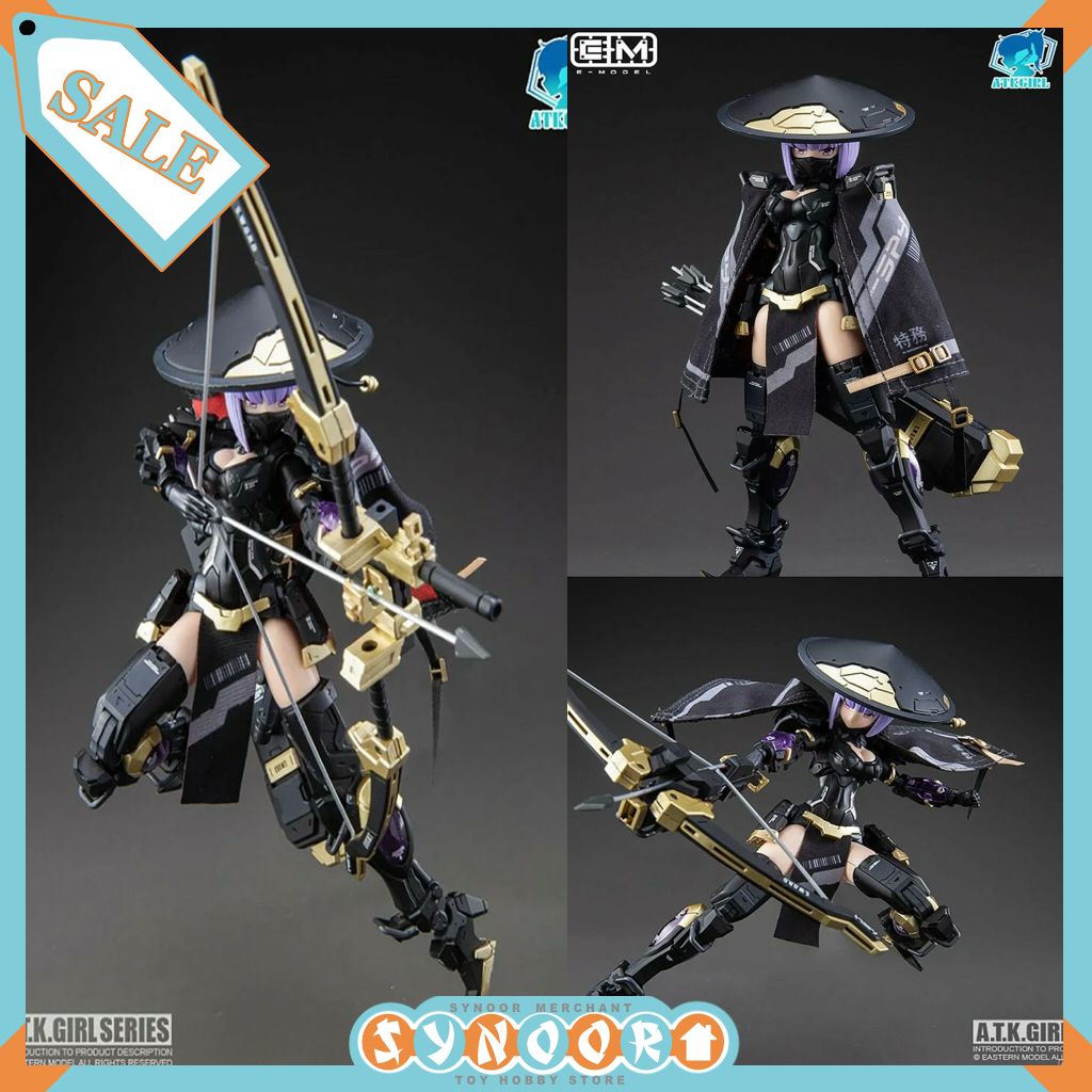 Eastern Model Kit Atk Girl 09 10 Sword dan Archer Black ver