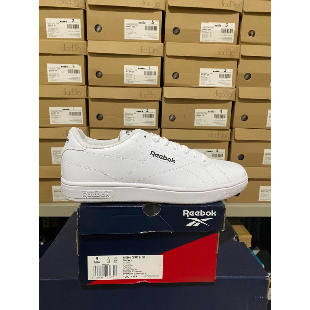 Reebok Court Clean Casual White 100074369 Men Shoes Original
