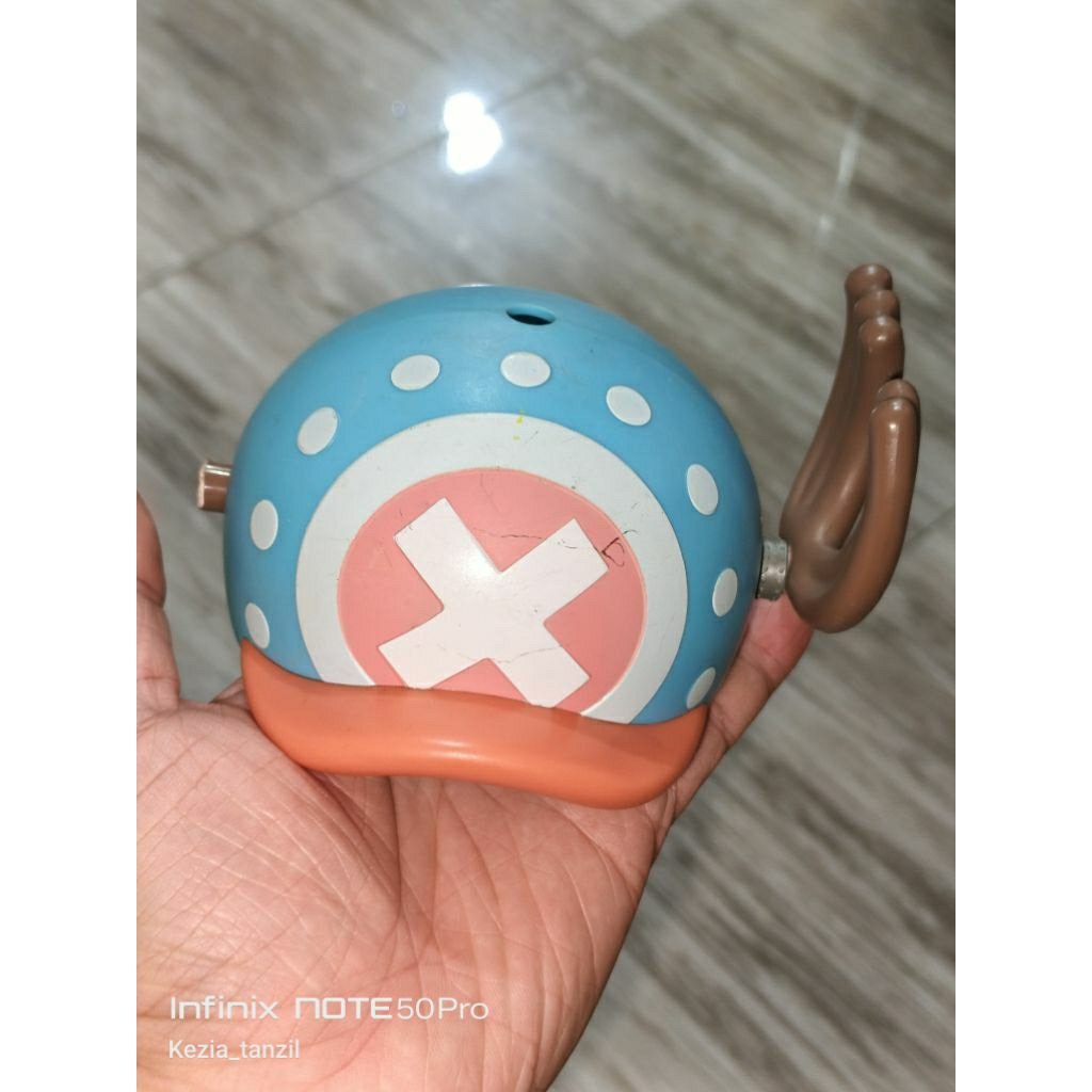 ACTION FIGURE FIGUR TOPI ONE PIECE ONEPIECE OP ANIME MINUS JUNK SEDOTAN TEMPAT WADAH PENUTUP GELAS T