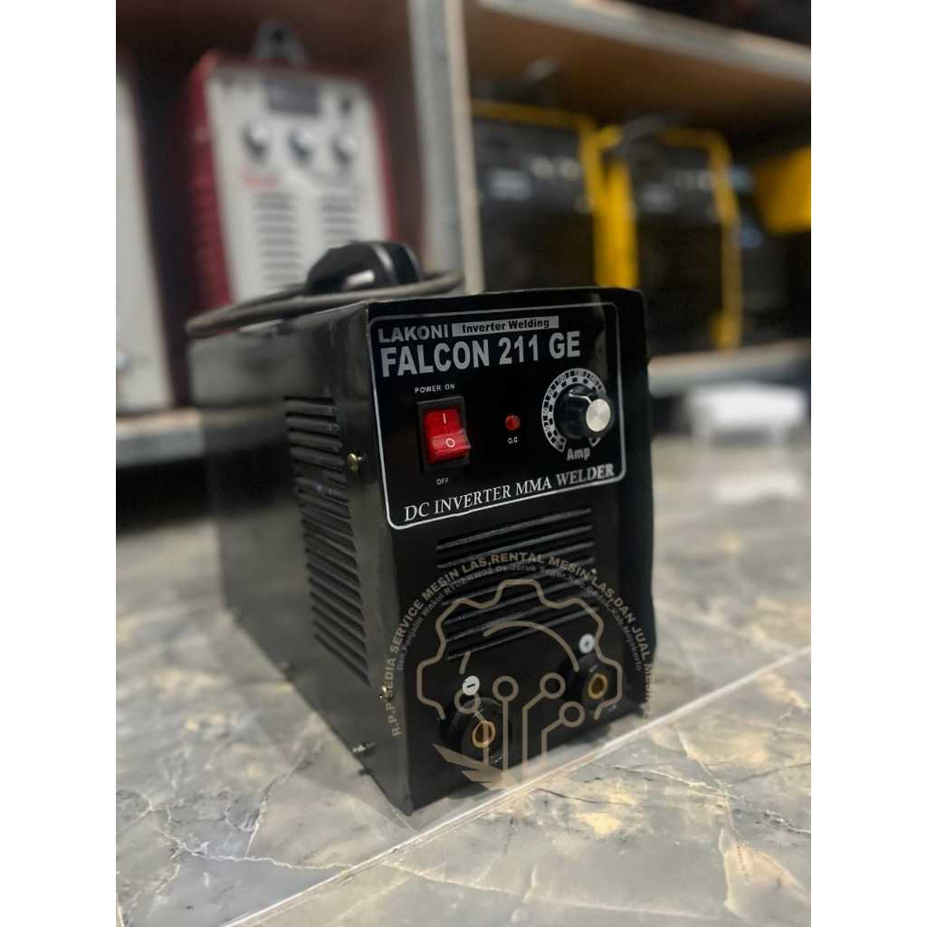 MESIN LAS BEKAS LAKONI MMA 211GE MESIN LAS LAKONI BEKAS 200 AMPERE 1 PHASE SMAW STIK LAS LISTRIK INV