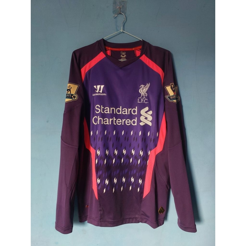 Jersey Original Warrior Liverpool away GK 2013