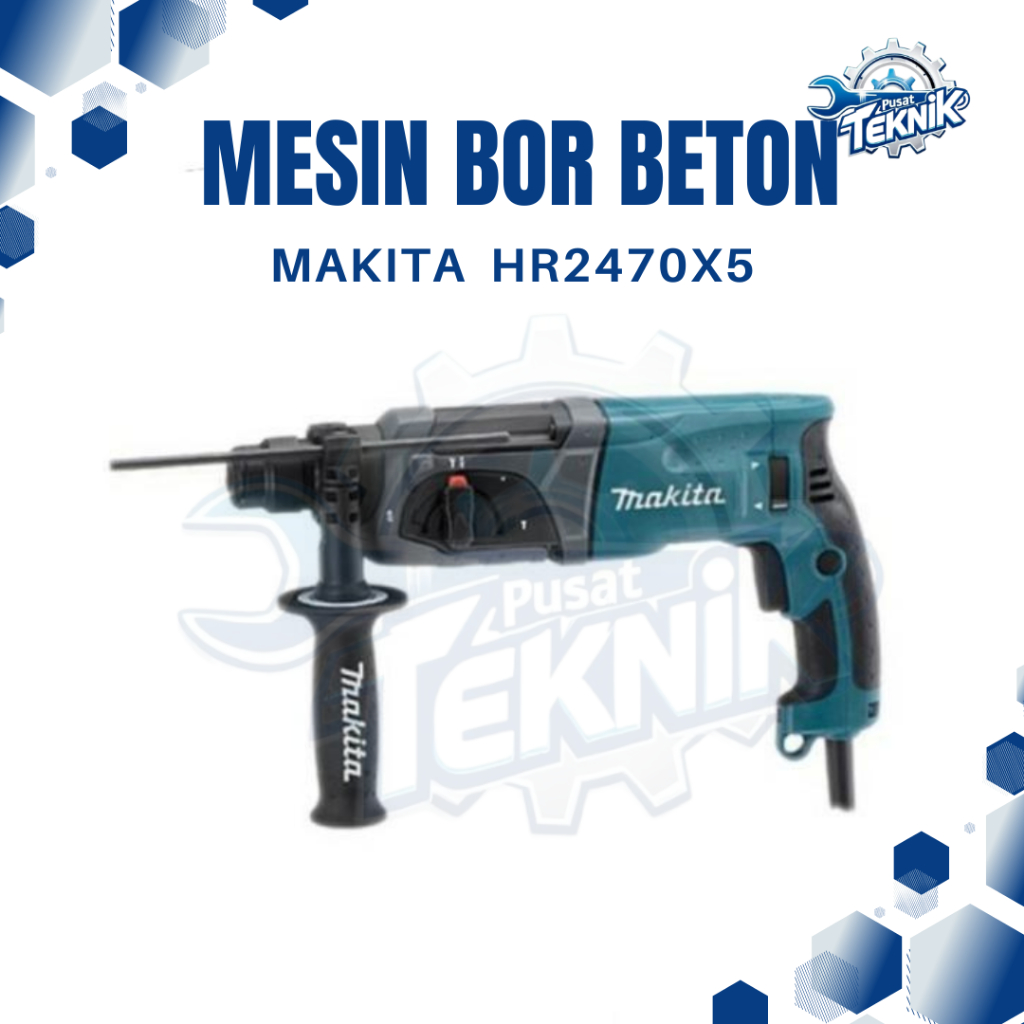Makita Mesin Bor Bobok Beton MAKITA HR2470X5 Mesin Bor Beton