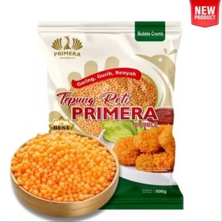 Tepung Roti Primera Bubble Crumb Orange 500gram