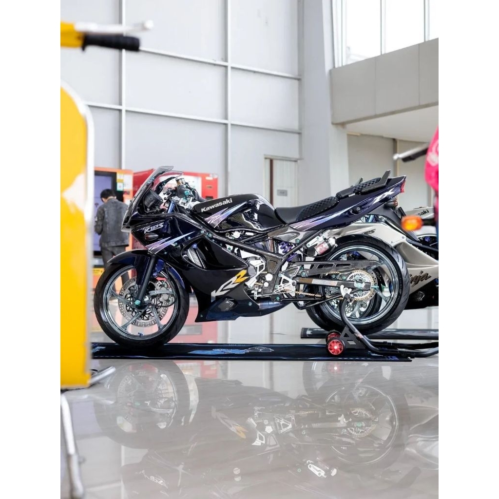 VELG CMG MG5 NINJA MODEL OZ 5 STAR CNC RING 17 x 215 / 275 PALANG 5 KAWASAKI NINJA R / NINJA SS / NI
