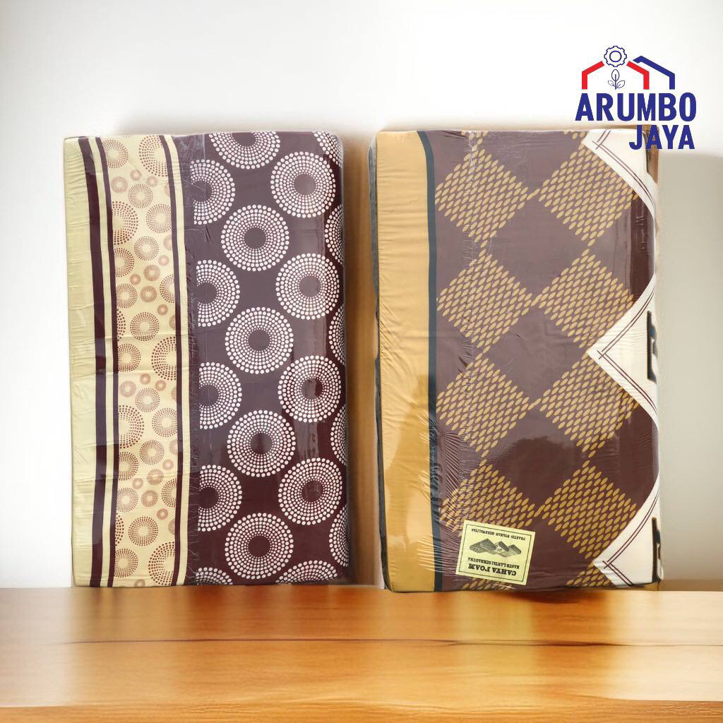 KASUR BUSA INOAC LIMBAH MOTIF RANDOM UKURAN 140 x 180 TEBAL 10cm