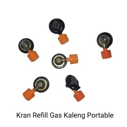 Kran Refill Gas Kaleng Portable Tanpa Neple Kran Gas Torch