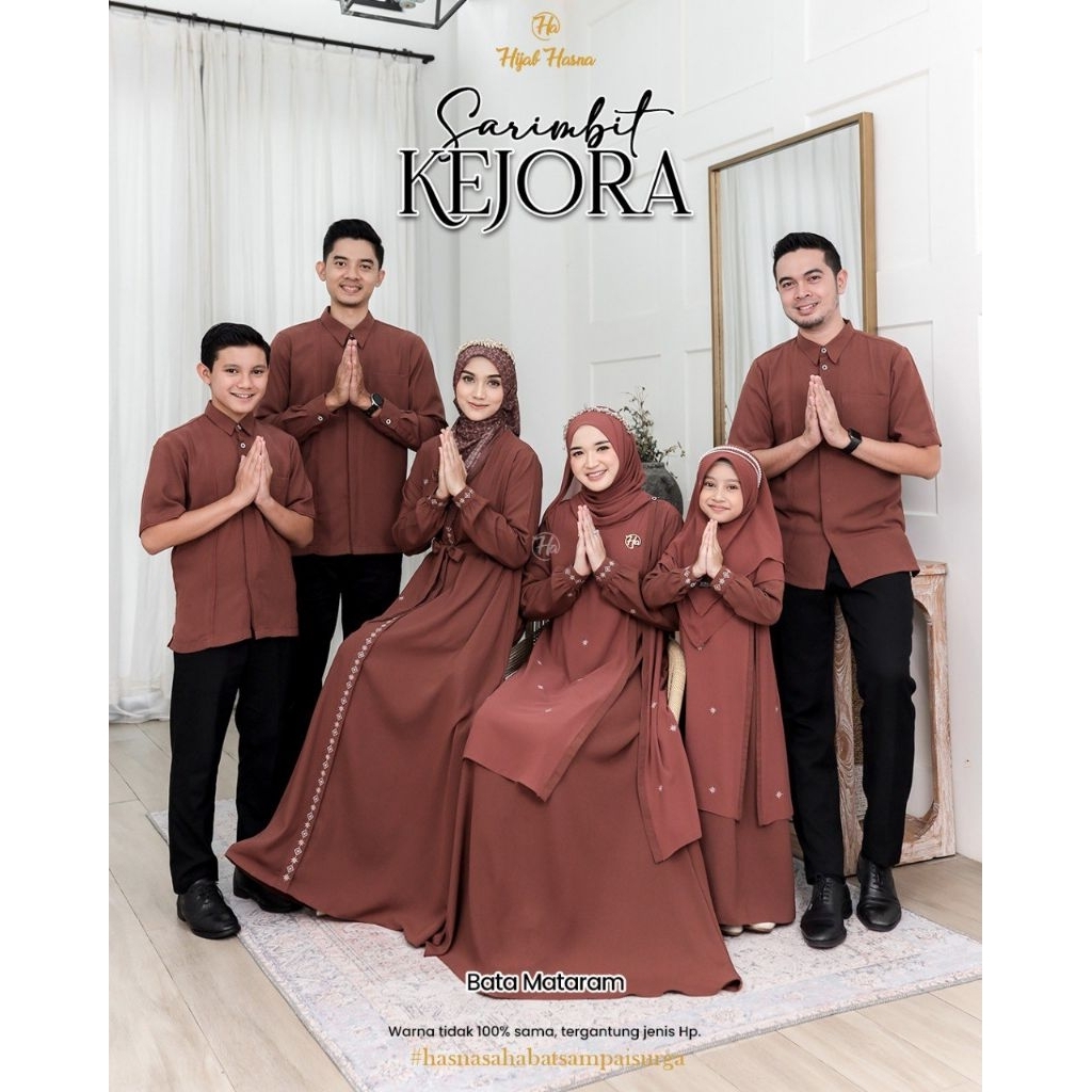 [PO] Kejora Family Series (Bata Mataram) by Hasna Hijab - Original Hasna Hijab - Bisa dicicil - Sari