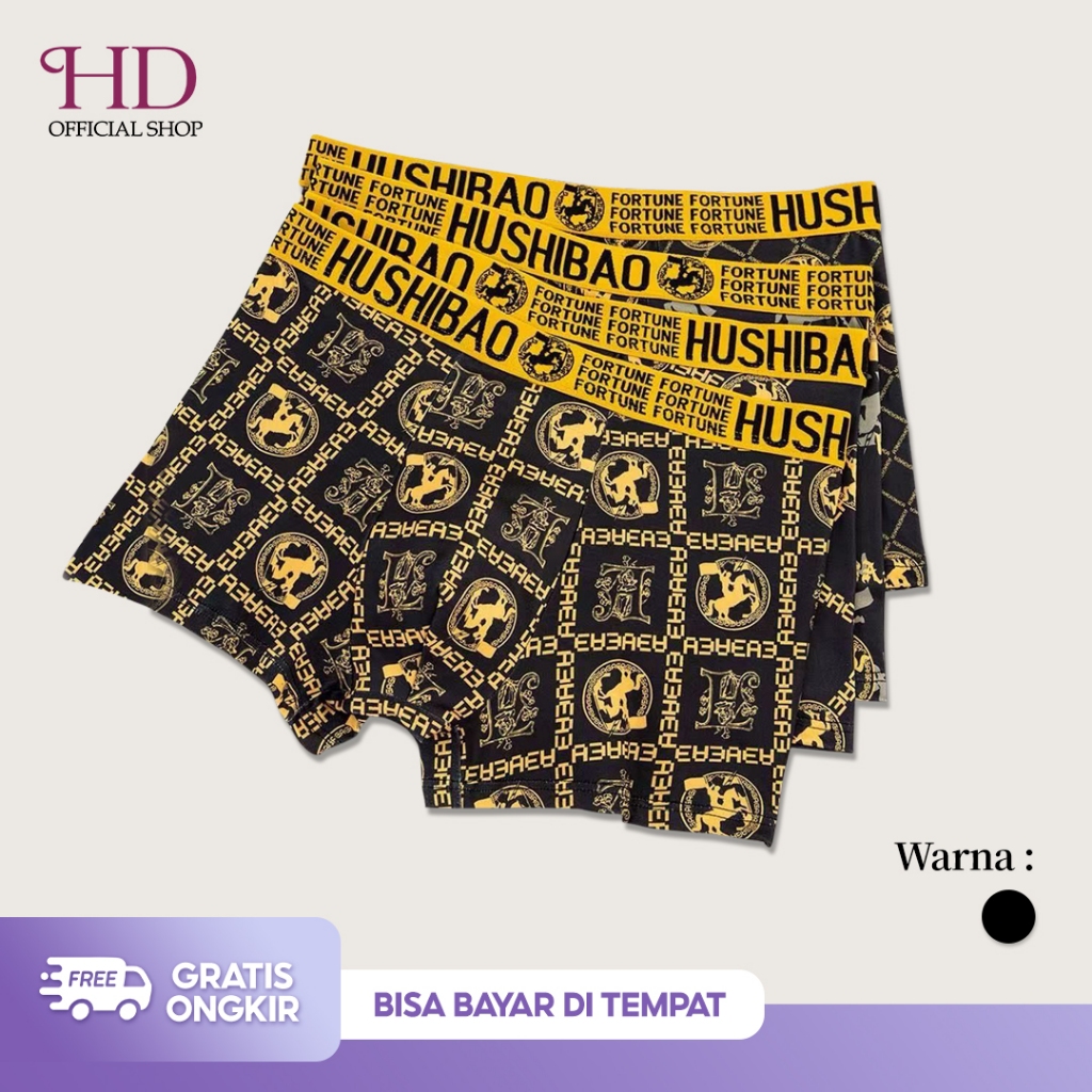 HD -  Celana Dalam Pria Boxer / CD Pria Boxer / Celana Dalam Pria Dewasa / Sempak Pria Dewasa CD21