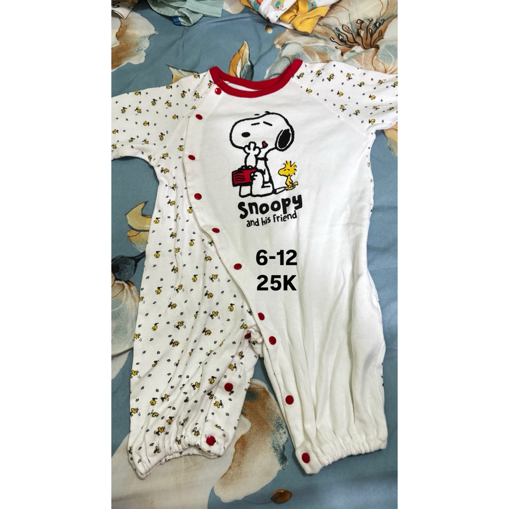 snoopy romper