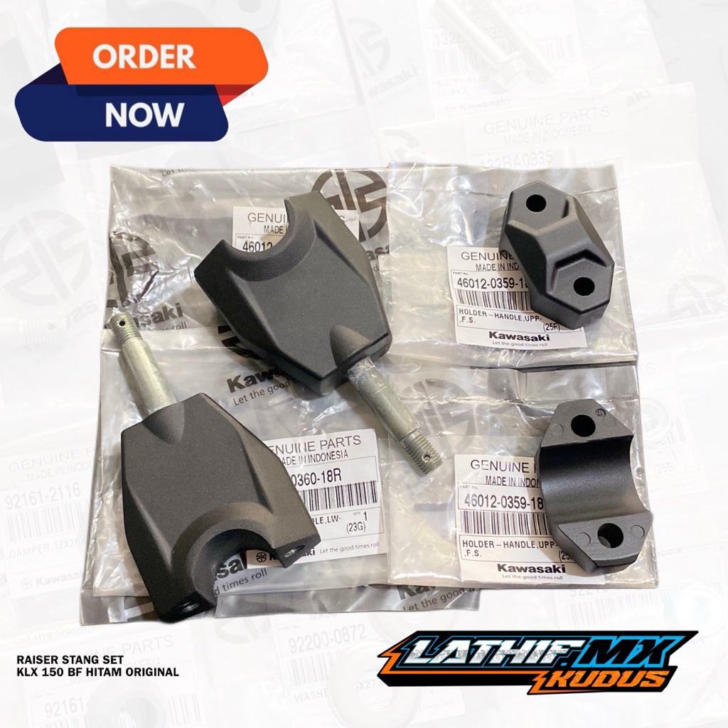 TERMURAH RAISER RISER RESER STANG KLX BF PENINGGI STANG BF DTRACKER SE ORIGINAL