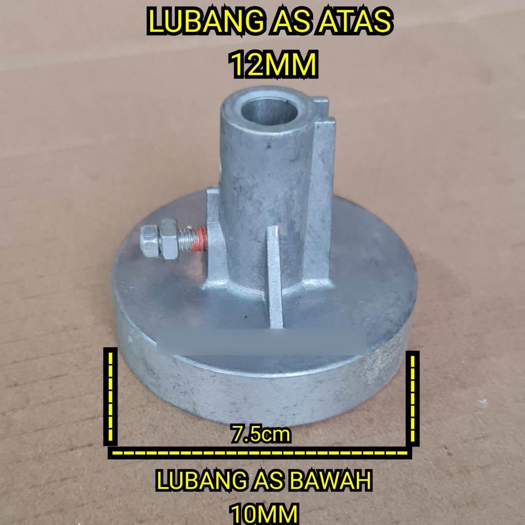 Puly Dinamo Mesin Cuci Sharp Puli Dinamo Pengering Sharp As Tabung 12mm