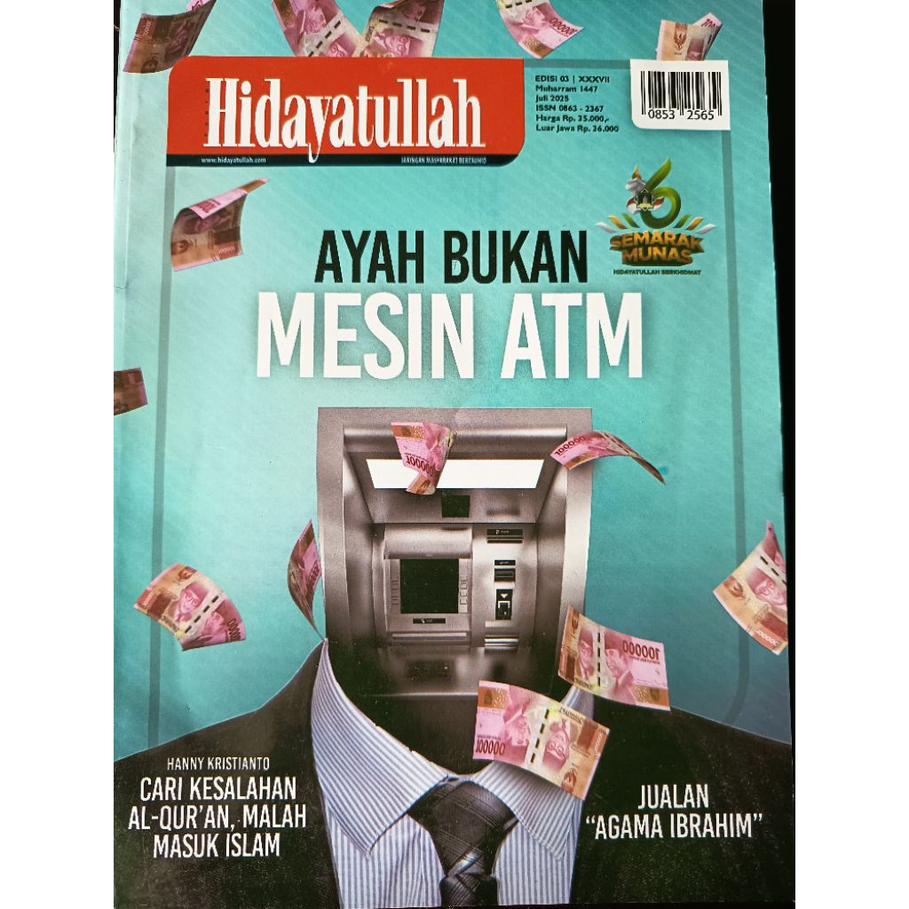 majalah hidayatullah edisi bulan juli 2025