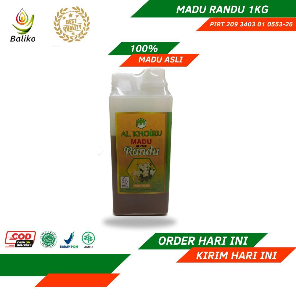 Madu Randu Murni 100% Asli Nusantara Tanpa Campuran Original Super 1kg