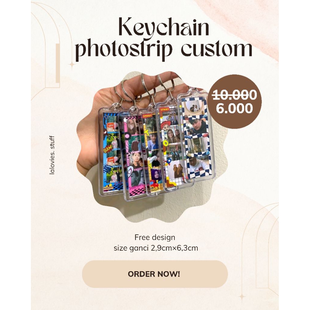 keychain photostrip