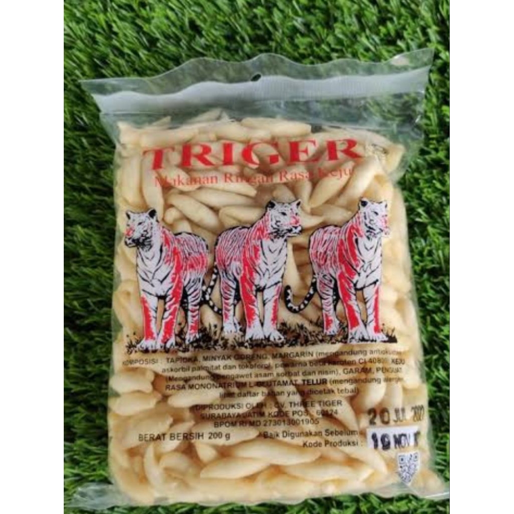 Bidaran keju merk Triger 200gr