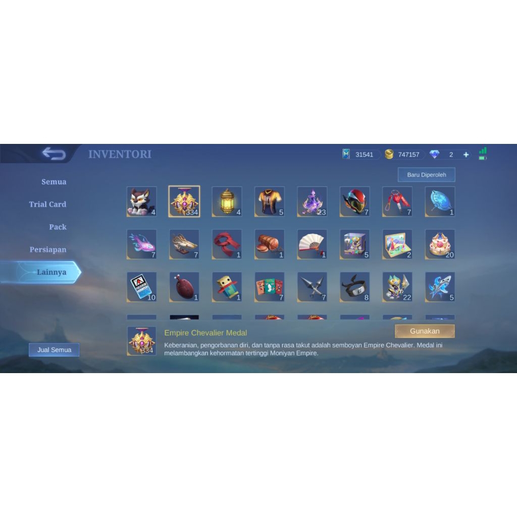 Empire Chevalier Medal 500 Charisma