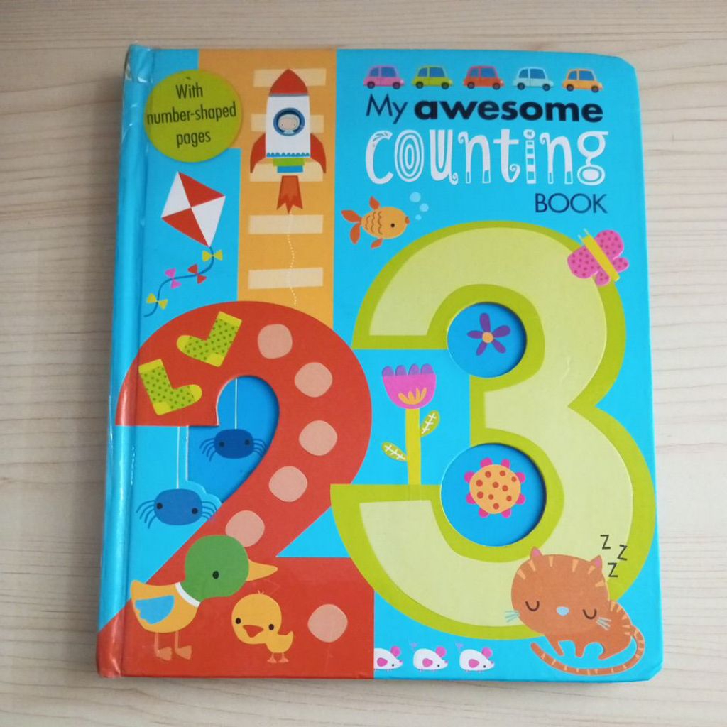 BOARDBOOK MY AWESOME COUNTING BOOK