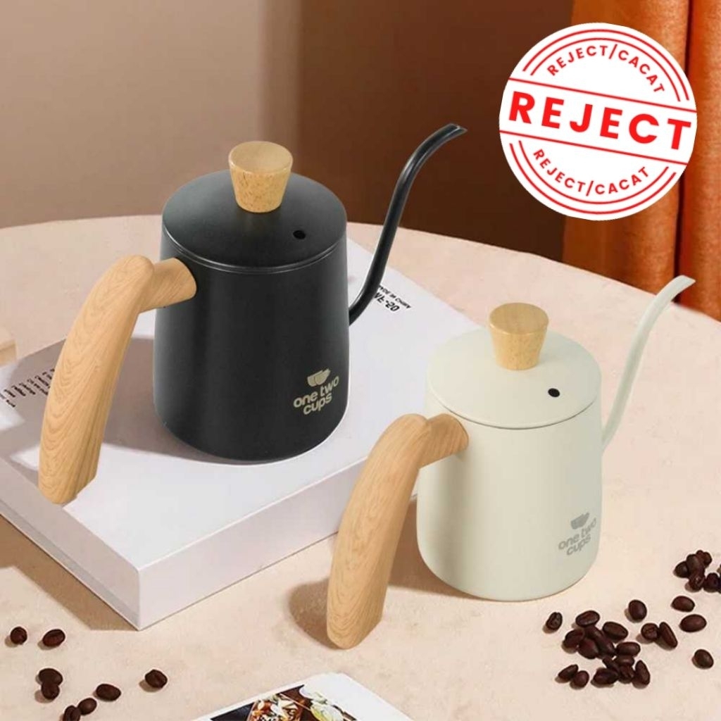 [OBRAL CACAT] Teko Leher Angsa Gooseneck Pour Over Drip Kettle 350ml - AGB-35