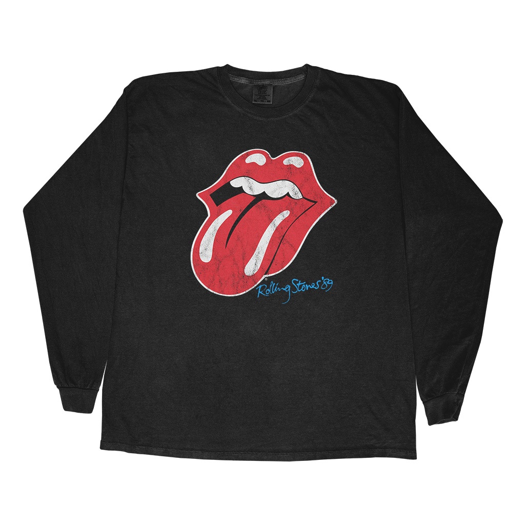 Kaos Band Rolling Stones Longsleeve Tshirt Lengan Panjang