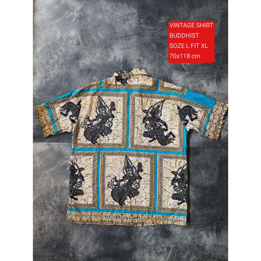 KEMEJA THAILAND/ BATIK THAILAND ( SIZE LARGE )