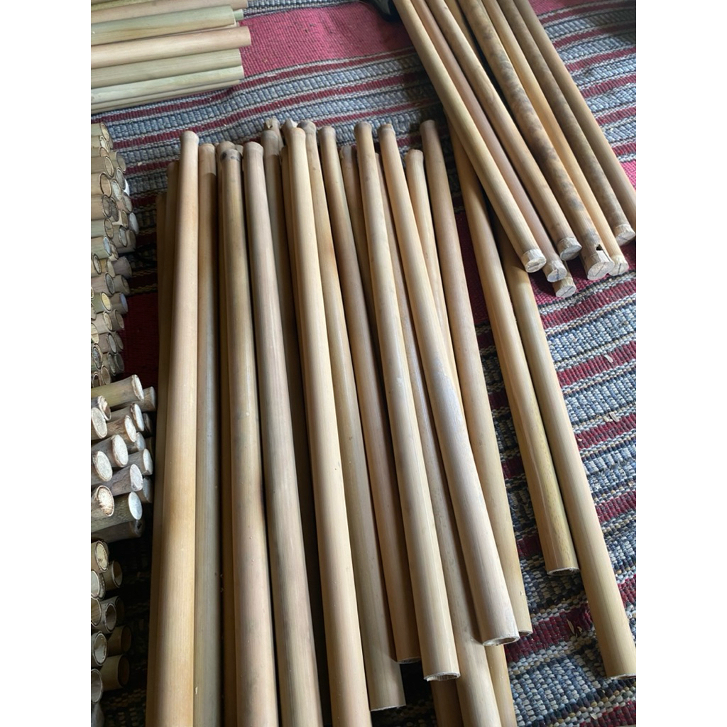 Bahan bambu tamiang untuk suling sunda