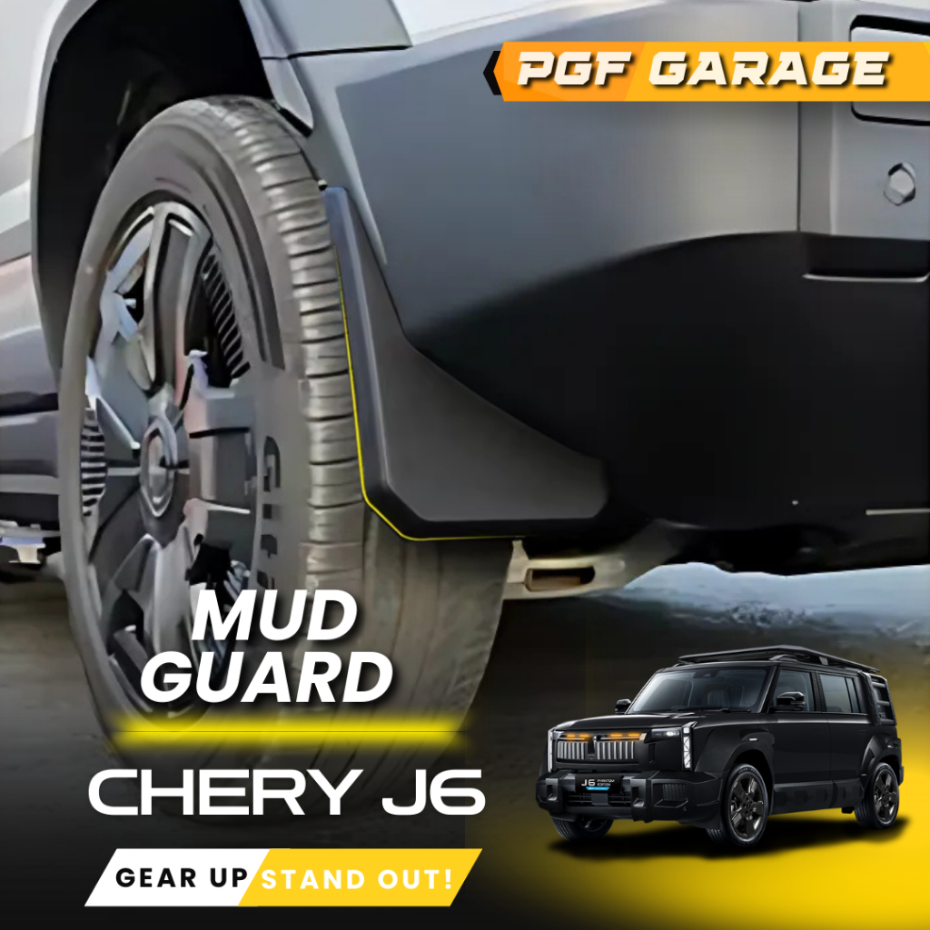 Chery J6 Mud Guard / Mud Guard Chery J6 / Pelindung Lumpur Chery J6 / Chery J6 Pelindung Lumpur / AK